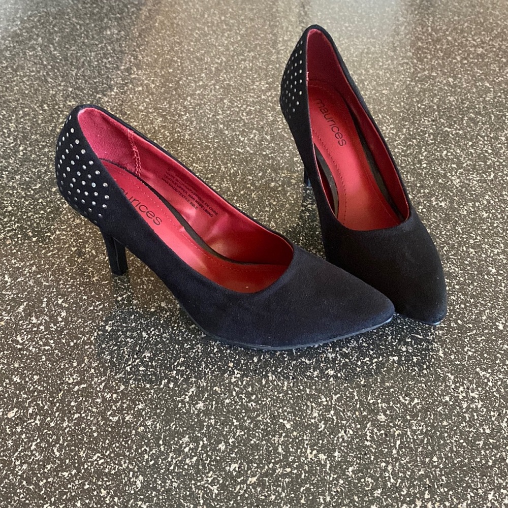 Black Pointed Toe Heel
